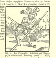 An illustration from Monographien zur deutschen Kulturgeschichte, herausgegeben von G. Steinhausen (1899)