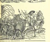 An illustration from Monographien zur deutschen Kulturgeschichte, herausgegeben von G. Steinhausen (1899)