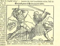 An illustration from Monographien zur deutschen Kulturgeschichte, herausgegeben von G. Steinhausen (1899)