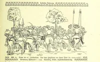 An illustration from Monographien zur deutschen Kulturgeschichte, herausgegeben von G. Steinhausen (1899)
