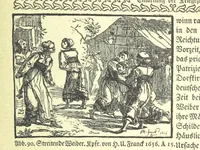 An illustration from Monographien zur deutschen Kulturgeschichte, herausgegeben von G. Steinhausen (1899)