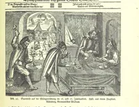 An illustration from Monographien zur deutschen Kulturgeschichte, herausgegeben von G. Steinhausen (1899)