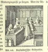 An illustration from Monographien zur deutschen Kulturgeschichte, herausgegeben von G. Steinhausen (1899)