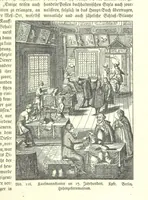 An illustration from Monographien zur deutschen Kulturgeschichte, herausgegeben von G. Steinhausen (1899)
