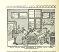 An illustration from Monographien zur deutschen Kulturgeschichte, herausgegeben von G. Steinhausen (1899)