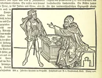 An illustration from Monographien zur deutschen Kulturgeschichte, herausgegeben von G. Steinhausen (1899)