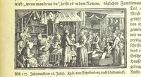 An illustration from Monographien zur deutschen Kulturgeschichte, herausgegeben von G. Steinhausen (1899)