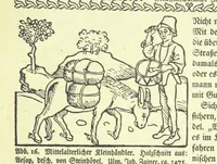 An illustration from Monographien zur deutschen Kulturgeschichte, herausgegeben von G. Steinhausen (1899)