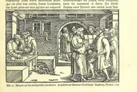 An illustration from Monographien zur deutschen Kulturgeschichte, herausgegeben von G. Steinhausen (1899)