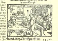 An illustration from Monographien zur deutschen Kulturgeschichte, herausgegeben von G. Steinhausen (1899)