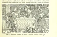 An illustration from Monographien zur deutschen Kulturgeschichte, herausgegeben von G. Steinhausen (1899)