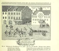 An illustration from Monographien zur deutschen Kulturgeschichte, herausgegeben von G. Steinhausen (1899)