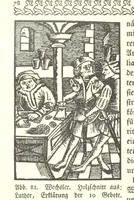 An illustration from Monographien zur deutschen Kulturgeschichte, herausgegeben von G. Steinhausen (1899)