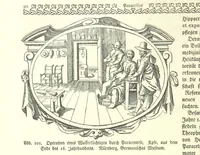 An illustration from Monographien zur deutschen Kulturgeschichte, herausgegeben von G. Steinhausen (1899)