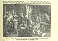 An illustration from Monographien zur deutschen Kulturgeschichte, herausgegeben von G. Steinhausen (1899)