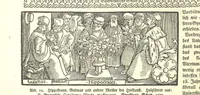 An illustration from Monographien zur deutschen Kulturgeschichte, herausgegeben von G. Steinhausen (1899)