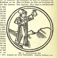 An illustration from Monographien zur deutschen Kulturgeschichte, herausgegeben von G. Steinhausen (1899)