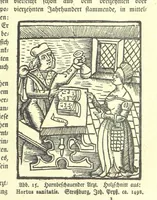 An illustration from Monographien zur deutschen Kulturgeschichte, herausgegeben von G. Steinhausen (1899)