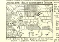 An illustration from Monographien zur deutschen Kulturgeschichte, herausgegeben von G. Steinhausen (1899)
