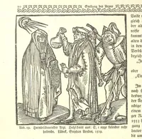 An illustration from Monographien zur deutschen Kulturgeschichte, herausgegeben von G. Steinhausen (1899)