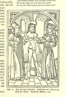 An illustration from Monographien zur deutschen Kulturgeschichte, herausgegeben von G. Steinhausen (1899)