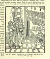 An illustration from Monographien zur deutschen Kulturgeschichte, herausgegeben von G. Steinhausen (1899)
