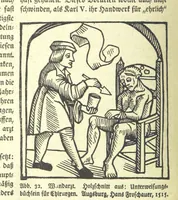 An illustration from Monographien zur deutschen Kulturgeschichte, herausgegeben von G. Steinhausen (1899)