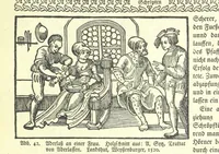 An illustration from Monographien zur deutschen Kulturgeschichte, herausgegeben von G. Steinhausen (1899)