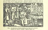 An illustration from Monographien zur deutschen Kulturgeschichte, herausgegeben von G. Steinhausen (1899)