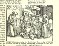 An illustration from Monographien zur deutschen Kulturgeschichte, herausgegeben von G. Steinhausen (1899)