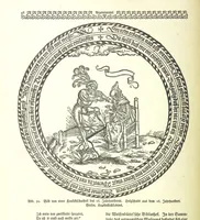 An illustration from Monographien zur deutschen Kulturgeschichte, herausgegeben von G. Steinhausen (1899)