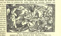An illustration from Monographien zur deutschen Kulturgeschichte, herausgegeben von G. Steinhausen (1899)