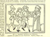 An illustration from Monographien zur deutschen Kulturgeschichte, herausgegeben von G. Steinhausen (1899)