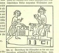 An illustration from Monographien zur deutschen Kulturgeschichte, herausgegeben von G. Steinhausen (1899)