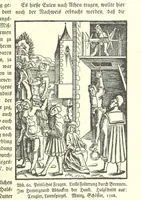 An illustration from Monographien zur deutschen Kulturgeschichte, herausgegeben von G. Steinhausen (1899)
