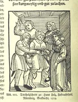 An illustration from Monographien zur deutschen Kulturgeschichte, herausgegeben von G. Steinhausen (1899)