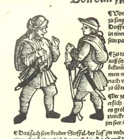An illustration from Monographien zur deutschen Kulturgeschichte, herausgegeben von G. Steinhausen (1899)
