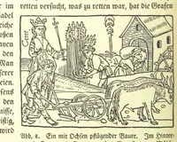 An illustration from Monographien zur deutschen Kulturgeschichte, herausgegeben von G. Steinhausen (1899)