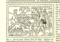 An illustration from Monographien zur deutschen Kulturgeschichte, herausgegeben von G. Steinhausen (1899)