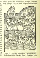 An illustration from Monographien zur deutschen Kulturgeschichte, herausgegeben von G. Steinhausen (1899)