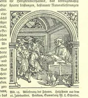 An illustration from Monographien zur deutschen Kulturgeschichte, herausgegeben von G. Steinhausen (1899)