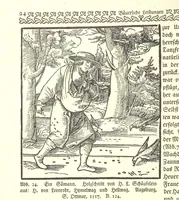 An illustration from Monographien zur deutschen Kulturgeschichte, herausgegeben von G. Steinhausen (1899)
