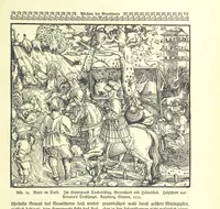 An illustration from Monographien zur deutschen Kulturgeschichte, herausgegeben von G. Steinhausen (1899)