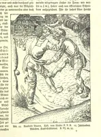 An illustration from Monographien zur deutschen Kulturgeschichte, herausgegeben von G. Steinhausen (1899)