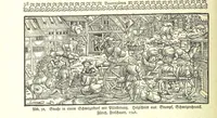 An illustration from Monographien zur deutschen Kulturgeschichte, herausgegeben von G. Steinhausen (1899)