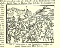 An illustration from Monographien zur deutschen Kulturgeschichte, herausgegeben von G. Steinhausen (1899)