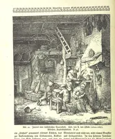 An illustration from Monographien zur deutschen Kulturgeschichte, herausgegeben von G. Steinhausen (1899)