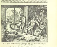 An illustration from Monographien zur deutschen Kulturgeschichte, herausgegeben von G. Steinhausen (1899)