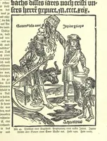 An illustration from Monographien zur deutschen Kulturgeschichte, herausgegeben von G. Steinhausen (1899)