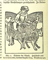 An illustration from Monographien zur deutschen Kulturgeschichte, herausgegeben von G. Steinhausen (1899)